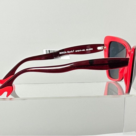 Red Face A Face Sunglass - Picture 2 of 9